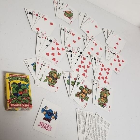 Vintage tmnt playing cards - Picture 1 of 5